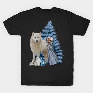 Wonderful polar wolf and fairy T-Shirt